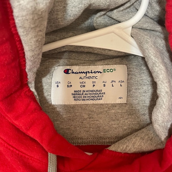 Red Champion Hoodie - Picture 4 of 4
